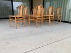 Chaises de salle à manger par Annig Sarian pour Tisettanta, Maison & Meubles, Chaises, Autres matériaux, Brun, Italian Design