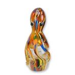 Belle figurine de poulpe en verre de style Murano | FREE LEV