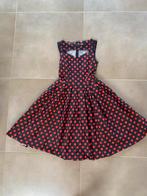 Vintage jurk Dolly and Dolly, Zo goed als nieuw, Knielengte, Rood, Ophalen
