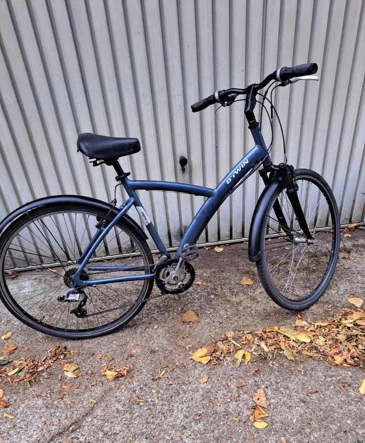 🔷’B’Twin Jongensfiets 28Inch+21Speed+Frame 33Cm+Blauw🔷, Fietsen en Brommers, Fietsen | Jongens, Versnellingen, Ophalen