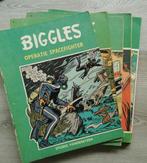 Biggles 9x, Gelezen, Willy Vandersteen, Ophalen of Verzenden, Meerdere stripboeken