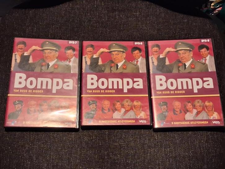 Dvd´s Den Bompa box 3 (dvd's 7-9), CD & DVD, DVD | TV & Séries télévisées, Comme neuf, Comédie, Coffret, Tous les âges, Enlèvement ou Envoi