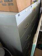 Metalen dossierkasten met 4 schuiven – 3 stuks beschikbaar, Huis en Inrichting, Kasten | Roldeurkasten en Archiefkasten, Ophalen