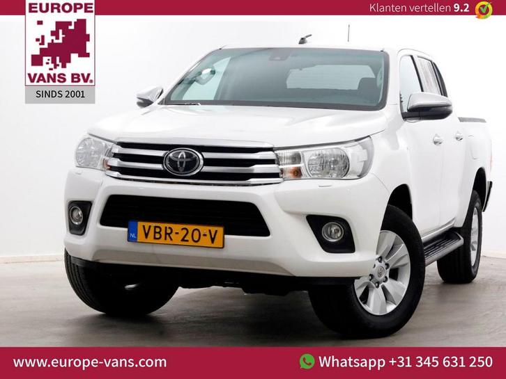 Toyota HiLux 2.4 D-4D-F 150pk E6 4WD 4x4 Double Cab Automaat, Auto's, Bestelwagens en Lichte vracht, Bedrijf, 4x4, ABS, Airconditioning