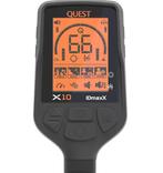 Quest X10 IDmaxX metaaldetector met WireFree Lite hoofdtelef, Overige merken, Meer dan 30 cm, Nieuw, De Buorren 114, 8408 HP Lippenhuizen