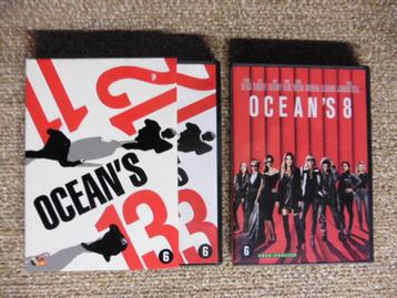 Ocean's 11+12+13 + Ocean's 8 (Complete Serie) 4 dvd's beschikbaar voor biedingen