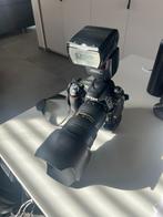 Nikon D750 + Grip + 24-70mm F2.8 ED + SB-700 flitser, Audio, Tv en Foto, Ophalen, Gebruikt, Zoom