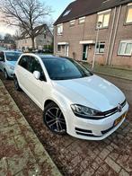 Auto golf 7, Automaat, Zwart, Leder en Stof, Wit