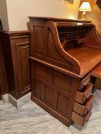Antiek massief eiken rolbureau, Antiek en Kunst, Antiek | Meubels | Kasten, Ophalen