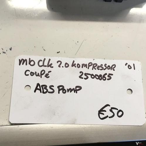 Mercedes CLK Cabrio 2.0 compressor 2000 wagennr 2500065  ABS, Auto-onderdelen, Remmen en Aandrijving, Gebruikt, Ophalen of Verzenden