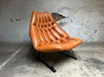 Vintage Artifort F592 lounge chair van Geoffrey Harcourt, Ophalen, 100 tot 125 cm, Vintage, Zo goed als nieuw