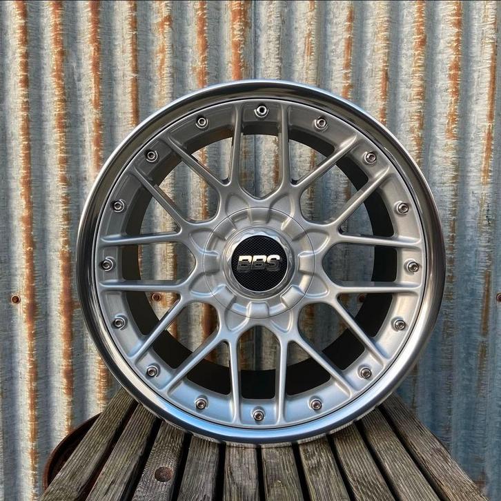 18" Original BBS RS2 CONCAVE RSII RS714 5x120 BMW E34 E36, Motos, Tuning & Styling, Enlèvement