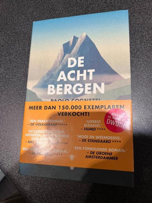 De 8 bergen - Paolo Cognetti, Boeken, Literatuur, Zo goed als nieuw, Europa overig, Ophalen of Verzenden