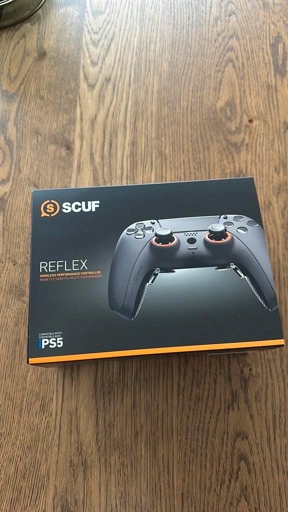 SCUF Reflex FPS controller PS5, Games en Spelcomputers, Spelcomputers | Sony Consoles | Accessoires, Zo goed als nieuw, Controller