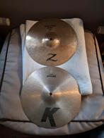 Zildjian k/z custom 13 inch hihat voor uw drumstel in zgst, Muziek en Instrumenten, Ophalen of Verzenden, Zo goed als nieuw