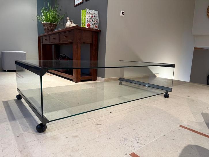 Gallotti & Radice Design Salon Tafel, Maison & Meubles, Tables | Tables à manger, Utilisé, 50 à 100 cm, 100 à 150 cm, Rectangulaire