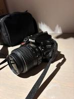 Nikon D 3200 met lens 18-55 camena lader en opbergtas, Audio, Tv en Foto, Fotocamera's Digitaal, Ophalen of Verzenden, Gebruikt