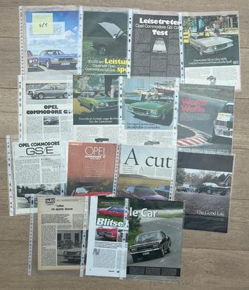 OPEL COMMODORE - ARTICLES, Enlèvement ou Envoi, Opel