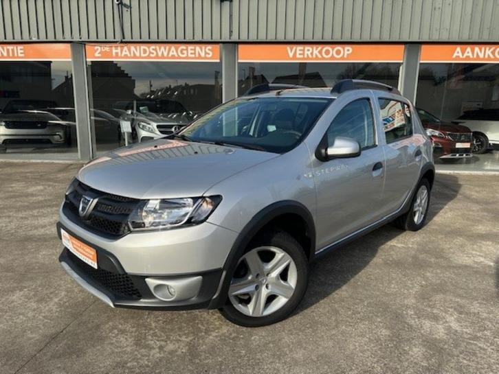 Dacia Sandero Stepway,0,9TCE,2014,slechts 9.305km's+Garantie, Auto's, Dacia, Bedrijf, Te koop, Sandero Stepway, Bluetooth, Benzine