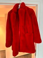 Veste fausse fourrure Rouge Taille S, Comme neuf, Taille 36 (S), Rouge