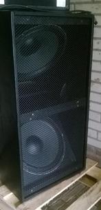 Luidsprekers sub 800 Watt, dubbel 15 inch, 2 stuks, Overige merken, Subwoofer, Refurbished, Ophalen of Verzenden
