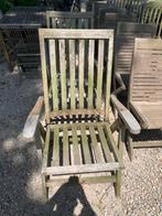 Tuinstoelen teak, Ophalen, Zo goed als nieuw