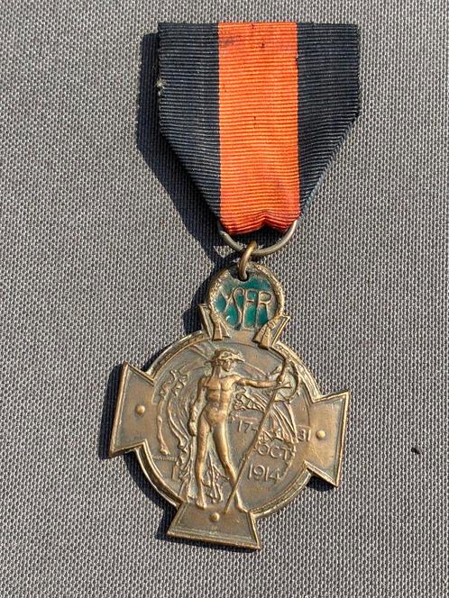 Medaille Yserkruis yzer iser yser, Verzamelen, Militaria | Algemeen, Ophalen of Verzenden