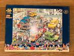 Jan van haasteren puzzel in de autospuiterij 500 st, Ophalen of Verzenden, Minder dan 500 stukjes, Gebruikt, Legpuzzel