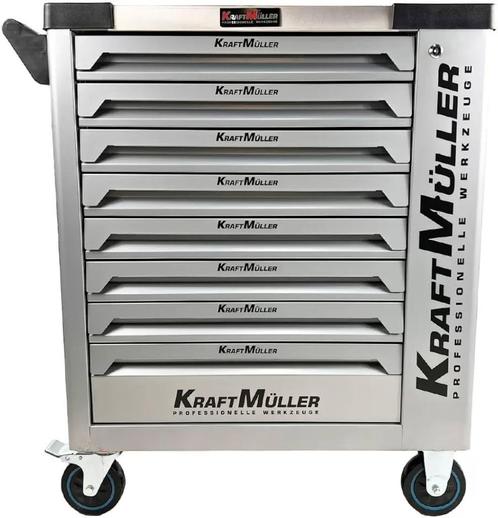 gereedschapswagen 8 laden 8 gevuld kraftmuller proline, Doe-het-zelf en Bouw, Gereedschapskisten, Nieuw, Gevuld, Ophalen of Verzenden