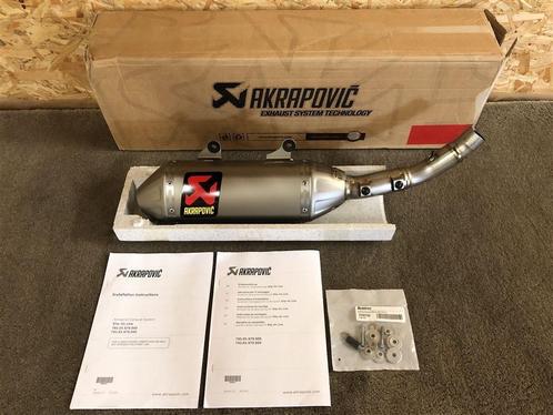 Akrapovic uitlaat KTM 250 450 SX-F XC-F SMR FC FS FX 19-22, Motoren, Onderdelen | Overige, Nieuw, Ophalen of Verzenden