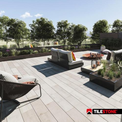 Te koop: keramiek tegel voor buiten Tilestone Fiora Legno Na, Doe-het-zelf en Bouw, Tegels, Nieuw, Vloertegels, Keramiek, 60 cm of meer