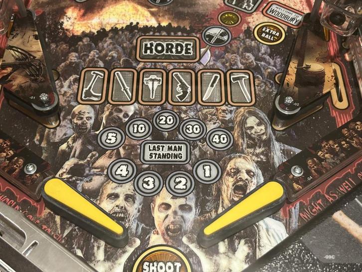 ** Flipper TWD (Walking dead) Premium **, Verzamelen, Automaten | Flipperkasten, Zo goed als nieuw, Ophalen