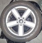 Volkswagen 16 inch aluminium velgen, Auto-onderdelen, Banden en Velgen, Ophalen, 16 inch, Winterbanden, Band(en)