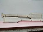 2 kapstokken roeispannen (hout), Huis en Inrichting, Woonaccessoires | Kapstokken, Ophalen of Verzenden, Gebruikt, Hout