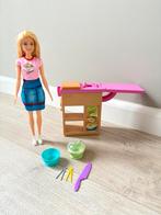 Barbie noodle bar speelset, Ophalen, Zo goed als nieuw, Barbie