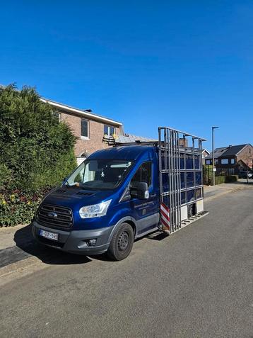 Ford transit  2018   met glasrek en dak rek  beschikbaar voor biedingen