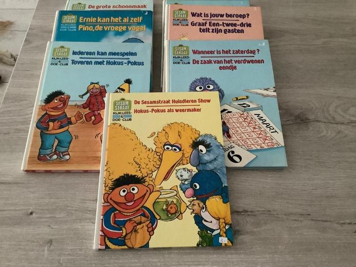 Sesamstraat vintage voorleesboeken (1986), Boeken, Kinderboeken | Kleuters, Gelezen, Non-fictie, 4 jaar, Jongen of Meisje, Voorleesboek