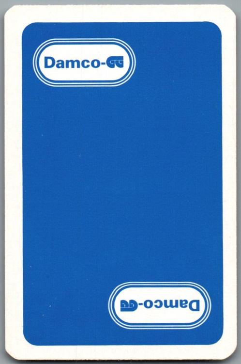 speelkaart - LK12968 - Damco, Verzamelen, Speelkaarten, Jokers en Kwartetten, Zo goed als nieuw, Speelkaart(en), Verzenden