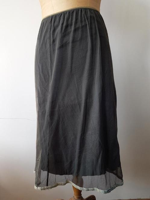 NOA NOA - Jupe/jupon gris avec sequins - T.S, Kleding | Dames, Rokken, Gedragen, Maat 36 (S), Grijs, Ophalen of Verzenden