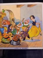 Walt Disney imprime Blanche-Neige, Collections, Comme neuf, Enlèvement ou Envoi