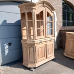 gezandstraalde eiken meubelen, Huis en Inrichting, Kasten | Vitrinekasten, Ophalen, Zo goed als nieuw, Landelijk