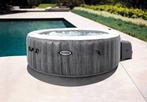 Spa gonflable Intex Deluxe  - Effet bois gris - 4 personnes, Jardin & Terrasse, Enlèvement ou Envoi, Comme neuf, Tapis de sol