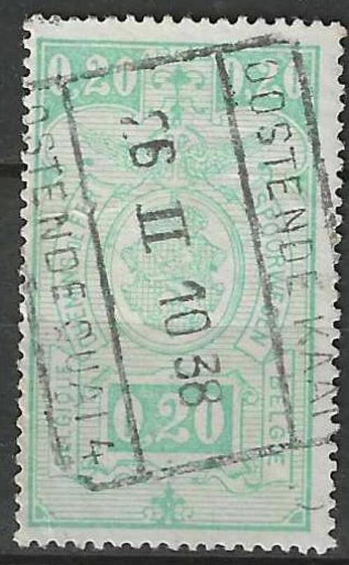 Belgie 1923/1931 - OBP 138TR - Rijkswapen 0,20 F. (ST), Timbres & Monnaies, Timbres | Europe | Belgique, Affranchi, Sport, Envoi