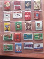 20 vintage etiketten lucifersdoosjes/labels matchboxes SIGAR, Gebruikt, Ophalen of Verzenden, Luciferdoosjes of -merken