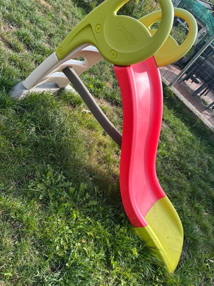Toboggan smobi XS parfait etat, Kinderen en Baby's, Speelgoed | Buiten | Speeltoestellen, Zo goed als nieuw, Glijbaan, Ophalen