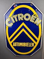 Citroen Automobielen origineel emaille reclamebord, Verzamelen, Ophalen of Verzenden, Gebruikt, Reclamebord