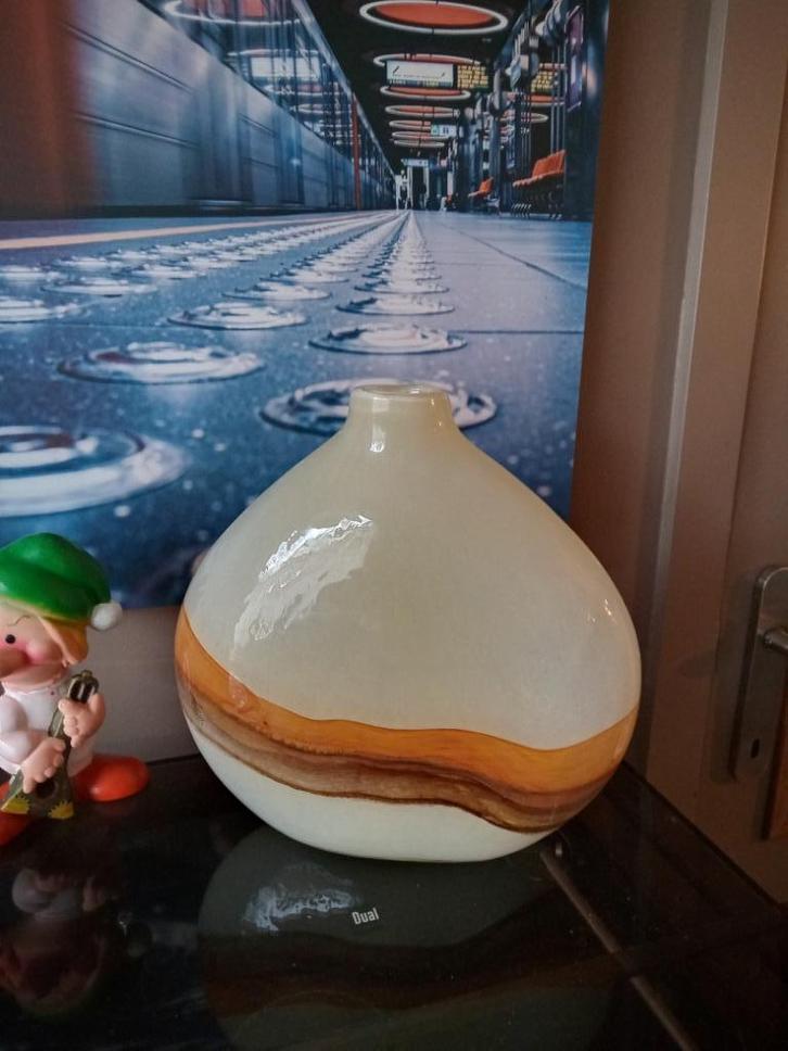 VAAS  mid-century  EYECATCHER  typische kleuren jaren '70, Antiek en Kunst, Antiek | Glaswerk en Kristal, Ophalen of Verzenden