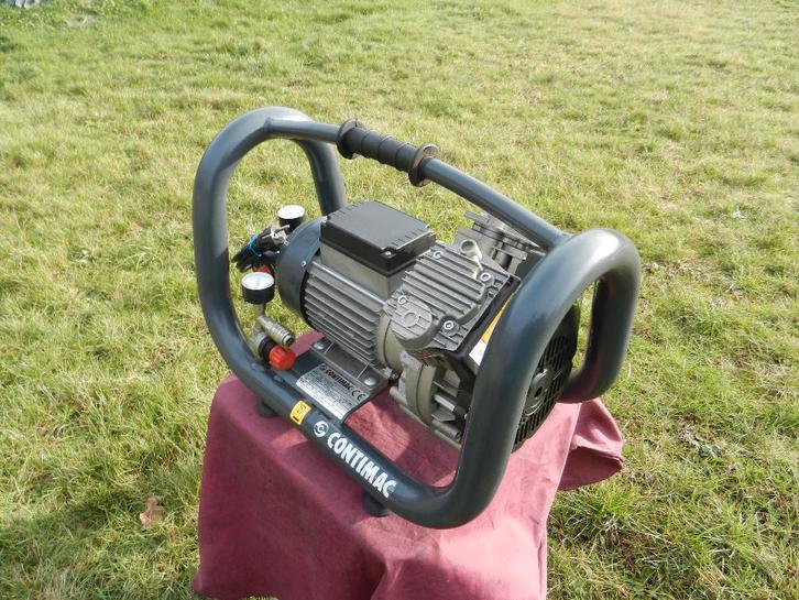 Contimac CM 240/10/5 W Zuigercompressor, Doe-het-zelf en Bouw, Compressors, Zo goed als nieuw, 6 tot 10 bar, Minder dan 25 liter