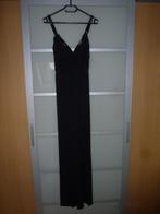Zwarte lange jurk, Roberto Cavalli, maat 38, Maat 38/40 (M), Galajurk, Zwart, Ophalen of Verzenden