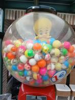 kauwgom automaat , met tweety in de plexiglas bol, Euro, Ophalen, Zo goed als nieuw, Met sleutels